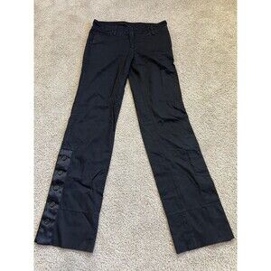 ATOS LOMBARDINI Women's Black Dress Pants Size Medium/ 8